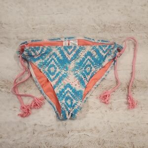 Inmocean Blue and Pink Bikini Bottoms